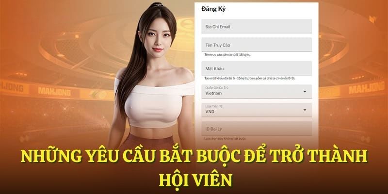 yêu cầu khi đăng ký 188Bet